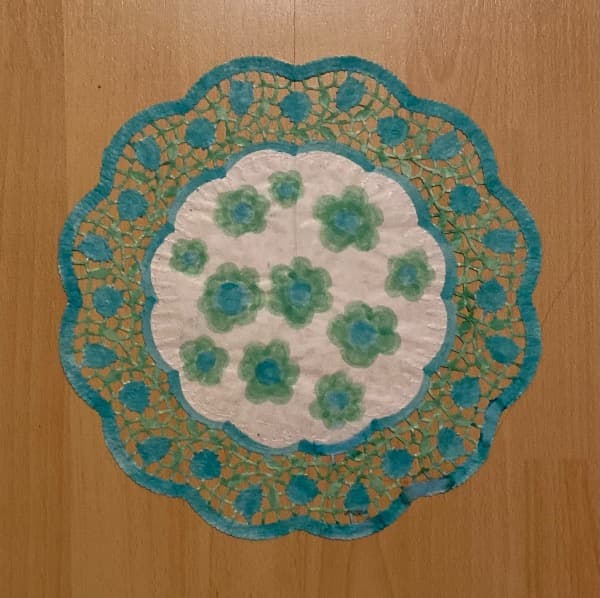 Farbiges Mandala Nr. 9