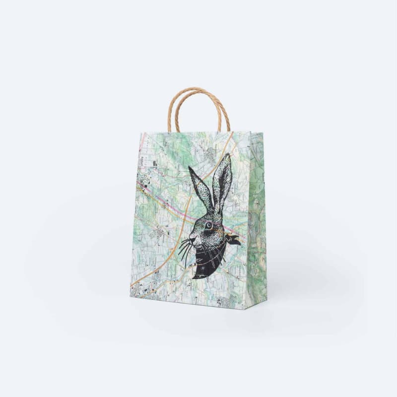 Mapbag mit Hasenstempel