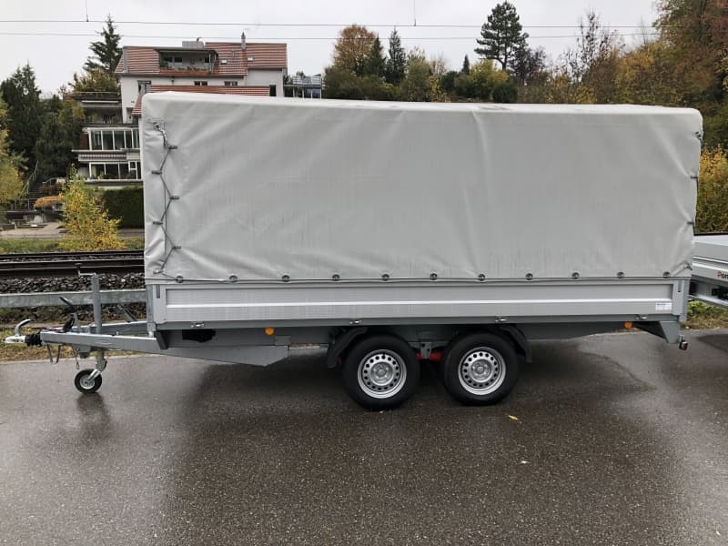 Blachenanhänger Böckmann HL-AL 4121 WCF Fahrwerk Hochlader
