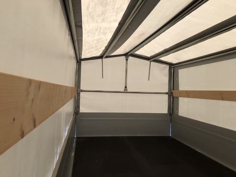 Blachenanhänger Böckmann HL-AL 4121 WCF Fahrwerk Hochlader
