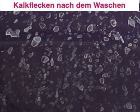 Ihr Auto kalkfrei waschen