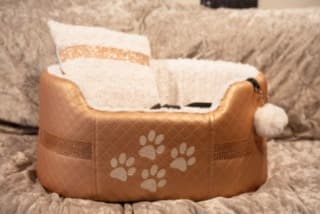 Hunde Autositz - sicher, luxuriös, bezaubernd, stabil, abwaschb