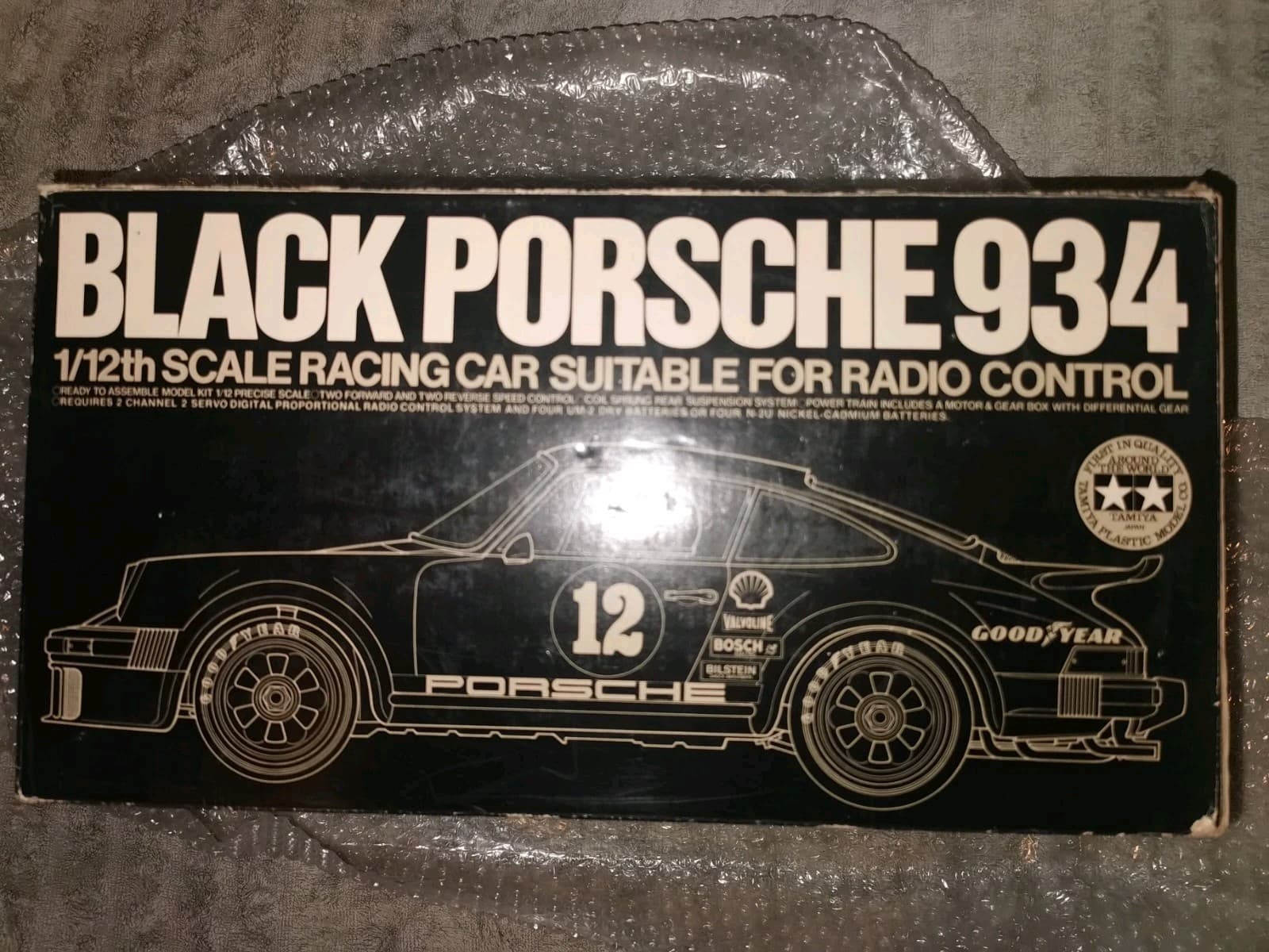 Tamiya Schwarz Porsche 934 Turbo