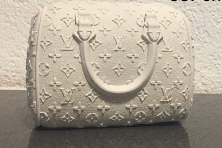 Luxury Dekoration Handtasche oder Koffer LV