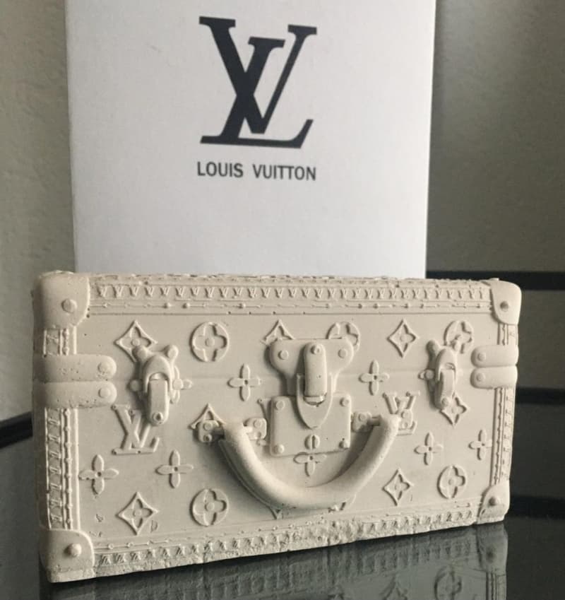 Luxury Dekoration Handtasche oder Koffer LV