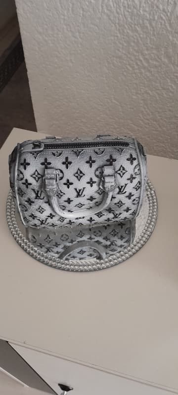 Luxury Dekoration Handtasche oder Koffer LV
