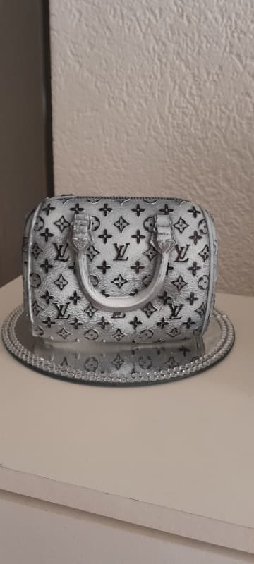 Luxury Dekoration Handtasche oder Koffer LV