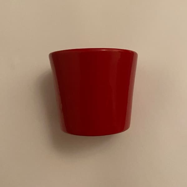 Pflanzenvase rot