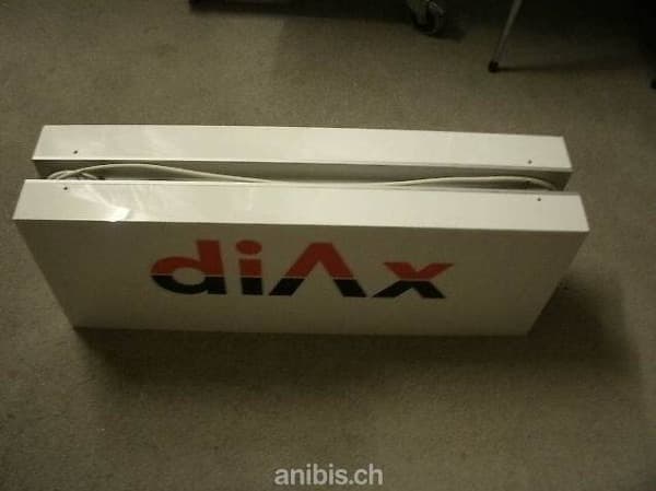 diAx Leuchttafel Reklame Sammler
