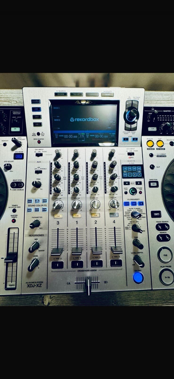 DJ-System Pioneer DJ XDJ-XZ Professionelles 4-Kanal