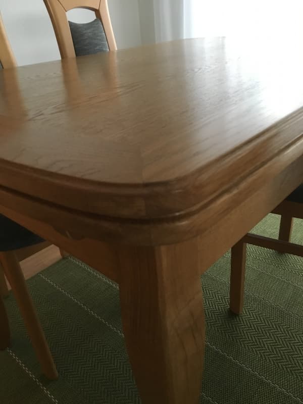 Esstisch Eich massiv inkl.6 Stühlen