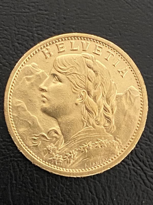 Goldvreneli RAR 20-er 1912 B