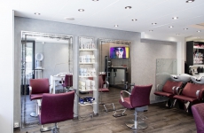 Coiffeur Arbeitsplatz 