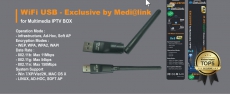 ML-WiFi USB wireless Adapter für Multimedia IPTV Box