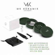 PREMIUM Keramik Grinder 420 Gratis Zubehör