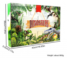 Dinosaurier Adventskalender Weihnachtskalender Spielzeug Figuren