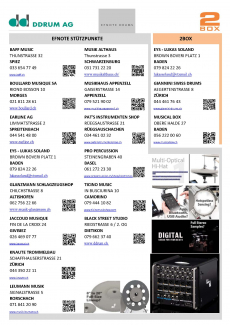 EFNOTE PRO - MODUL & STAGEBOX