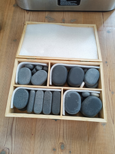 Massage Stone Heater mit Steinen zu verkaufen