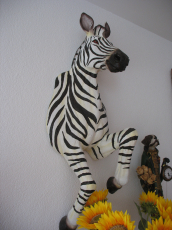 Deko Zebra in Originalgrösse