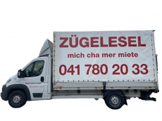 Zügelesel mit Hebebühne