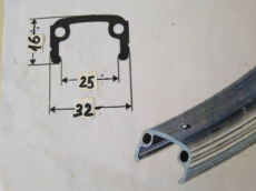 Ein Paar Kin Jin Felgen 24 Zoll Räder 5 Gang