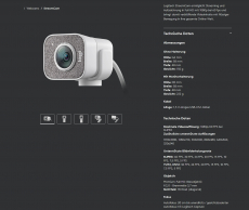 Live-Stream Full HD Kamera: Logitech Stream Cam USB-C