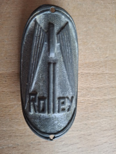 Rolley Velo Steuerkopf  CH  Schild Emblem