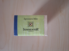 Sprossen Mix bio 120g: Bockshornklee Linsen Rettich