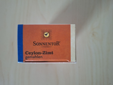 Sonnentor Zimt Ceylon gemahlen bio 40g