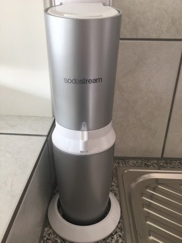 Sodastream inkl. 3 Glaskaraffen