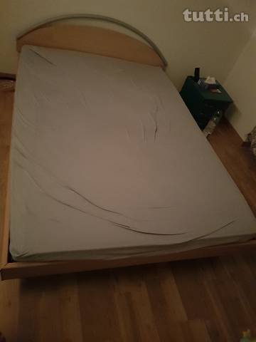 Schlaff Bett Mit Matradzen gratis 2m-1.60m