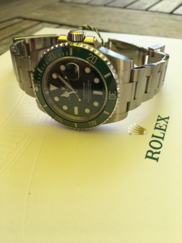 Rolex Submariner 116610lv Hulk