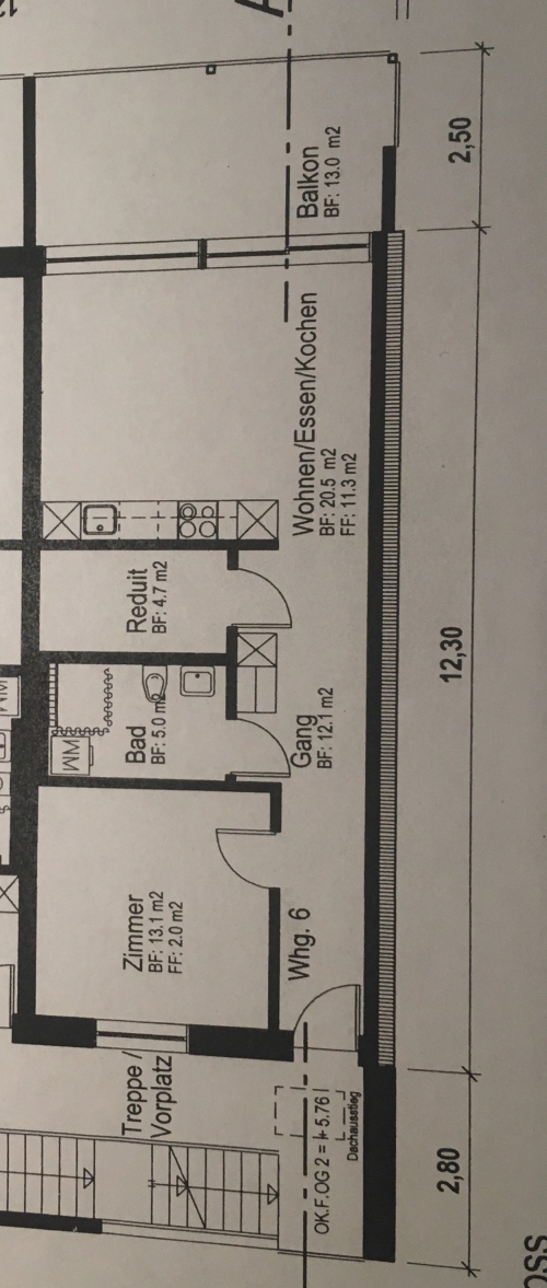 2.5 - Zimmer-Whg. Dottikon 