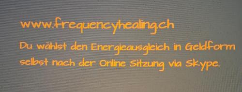 Balance& harmonise yourself ♥ ॐ ♥ Online Sitzungen via Skype 