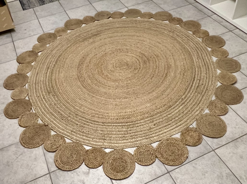 Jute-Teppich 180-190cm