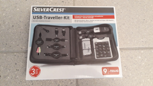 USB-Traveller-Kit (9-Teilig) NEU