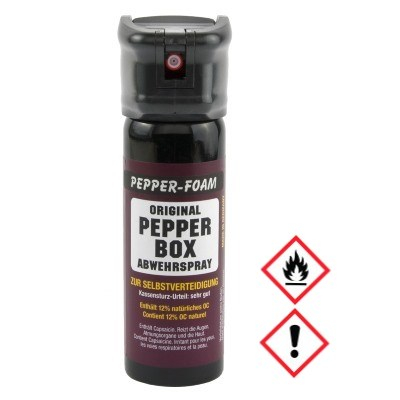 Pfefferspray  Pepper-Box Schaum