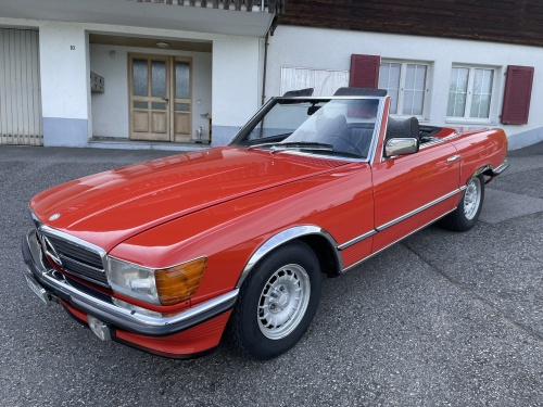 Mercedes-Benz SL 1976 V8 Veteranen-Eintrag