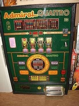 Geldspielautomat Admiral Quattro 100 mit Geldauszahlung