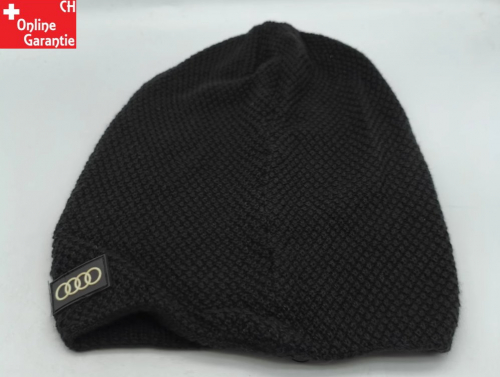 Audi Mütze Beanie Auto Winter Kleidung Kappe Schwarz 