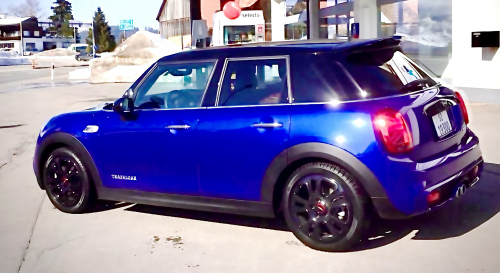 Mini Cooper S, 5 door, Automatik,192 PS,Starlight Blue Metallic