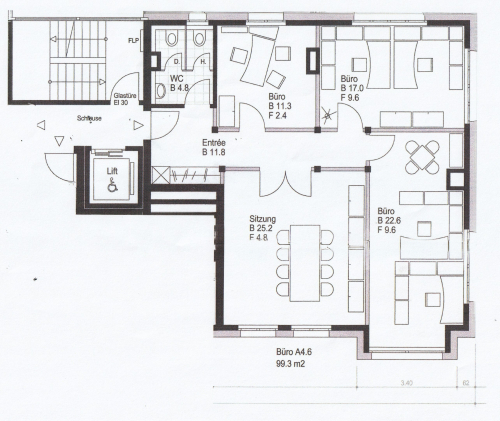 Attraktive Büro- / Praxisräume iin Glattbrugg ab 1. April 2026