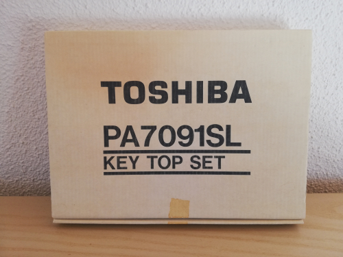 Seltenheit: Toshiba PA7091SL Key Top Set