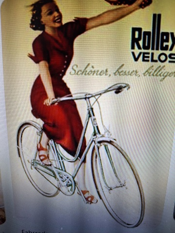 Rolley Velo Steuerkopf  CH  Schild Emblem