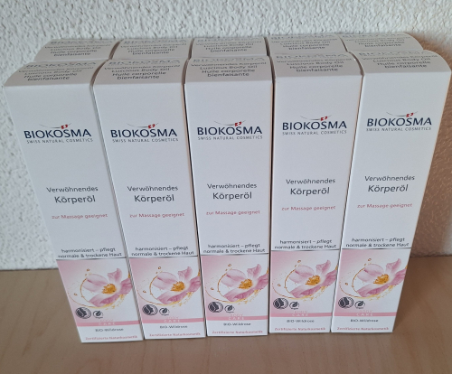 BIOKOSMA verwöhnendes Körperöl Bio-Wildrose 100ml 