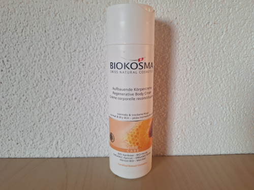 BIOKOSMA Aufbauende Körpercreme Aprikose Honig Bio 200 ml