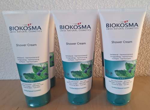 BIOKOSMA Shower Cream Wacholder Tulsi