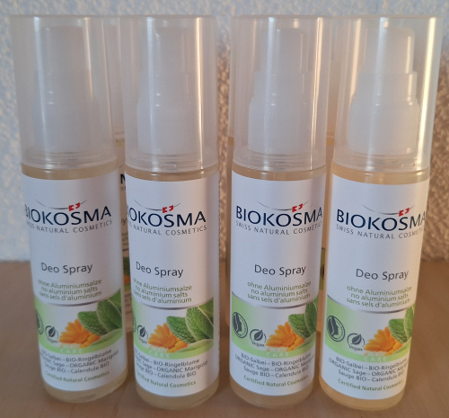 BIOKOSMA Deo Spray Salbei Ringelblume Bio 75 ml