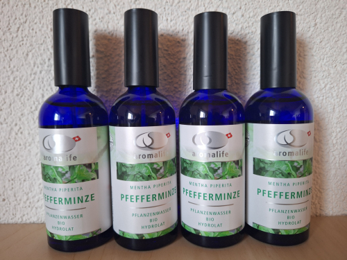 Aromalife Pfefferminze Pflanzenwasser Spray 100 ml BIO