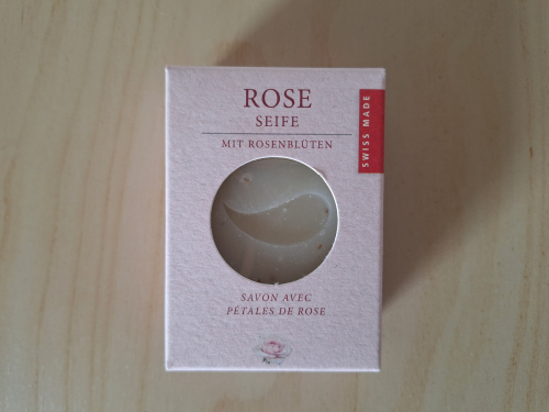 Aromalife Rose Seife mit Rosenblüten 90 g